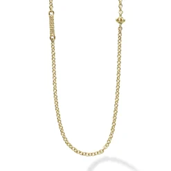 Clearance LAGOS 32 Inch Gold Caviar Chain Necklace