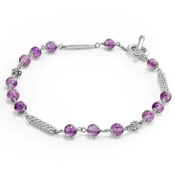 Online LAGOS Amethyst Beaded Bracelet