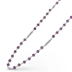 Online LAGOS Amethyst Beaded Necklace