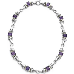Best Sale LAGOS Amethyst Caviar Beaded Necklace