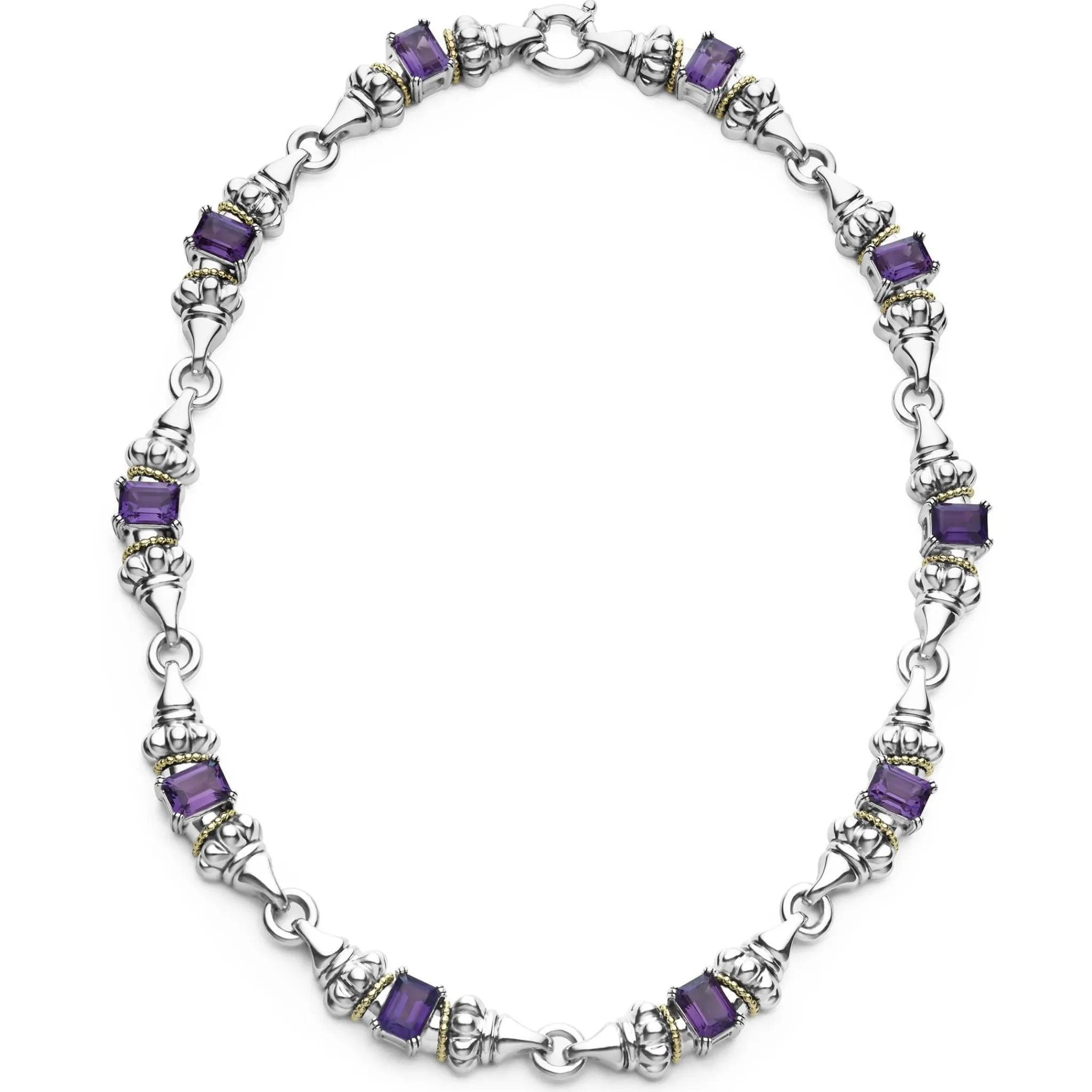 Best Sale LAGOS Amethyst Caviar Beaded Necklace