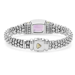 Shop LAGOS Amethyst Caviar Bracelet | 9Mm