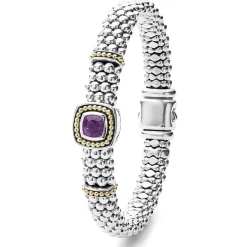 Online LAGOS Amethyst Caviar Bracelet | 9Mm
