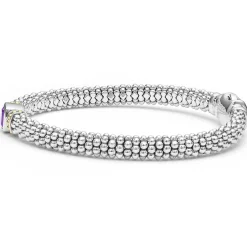 Hot LAGOS Amethyst Caviar Bracelet | 6Mm
