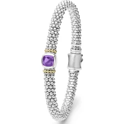 Hot LAGOS Amethyst Caviar Bracelet | 6Mm