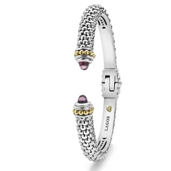 Shop LAGOS Amethyst Cuff Bracelet | 8Mm