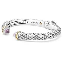 Shop LAGOS Amethyst Cuff Bracelet | 8Mm