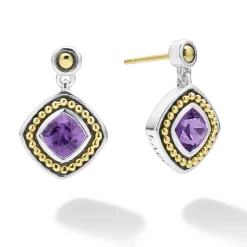 Best Sale LAGOS Amethyst Drop Earrings