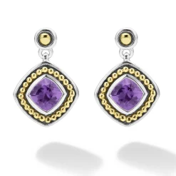 Best Sale LAGOS Amethyst Drop Earrings