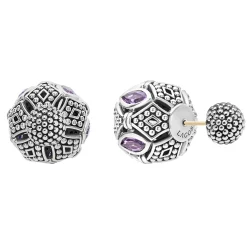 Clearance LAGOS Amethyst Earring Backs