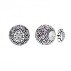 Best Sale LAGOS Amethyst Earring Backs