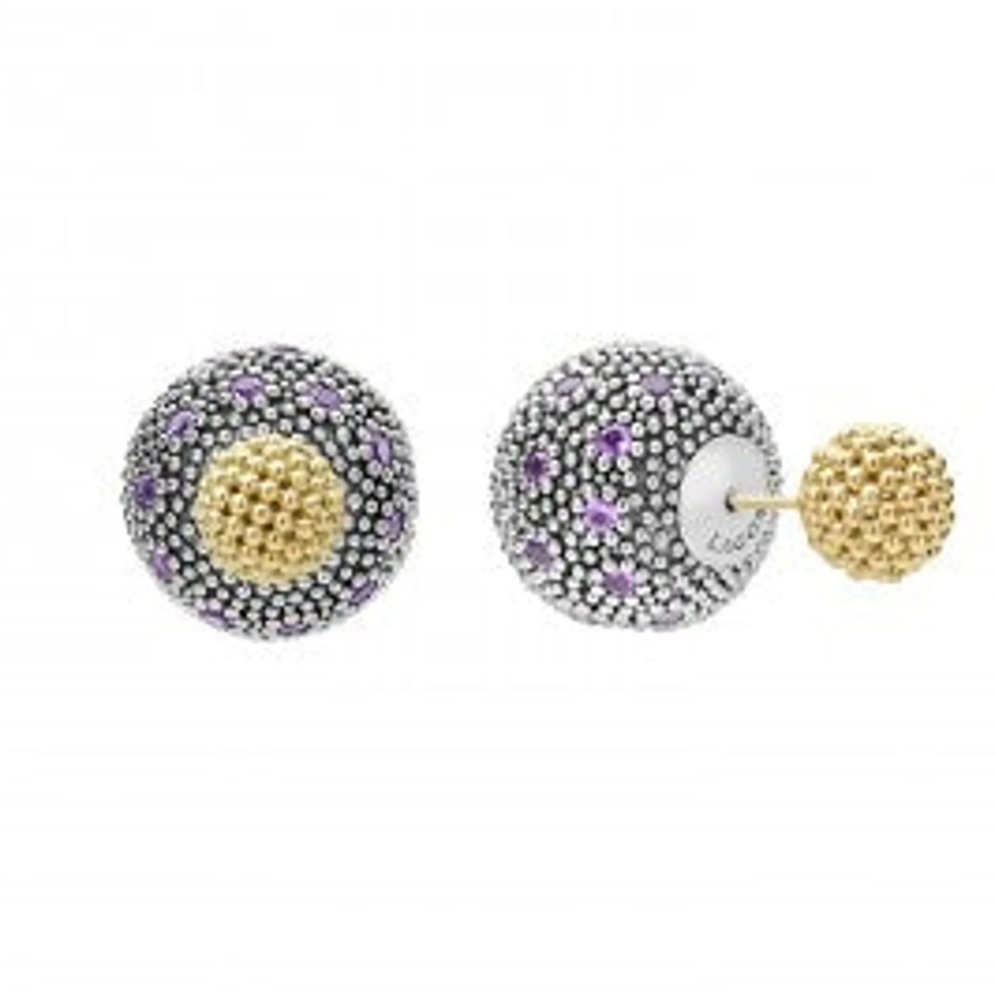 Best Sale LAGOS Amethyst Earring Backs