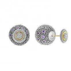 Best Sale LAGOS Amethyst Earring Backs