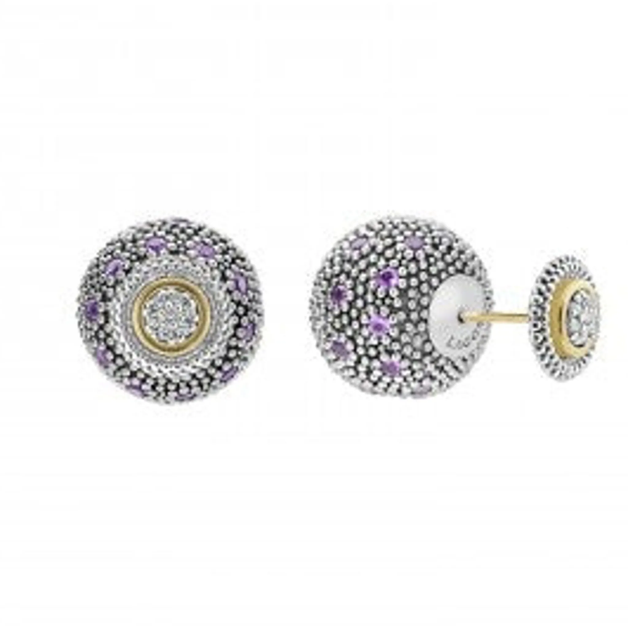 Best Sale LAGOS Amethyst Earring Backs