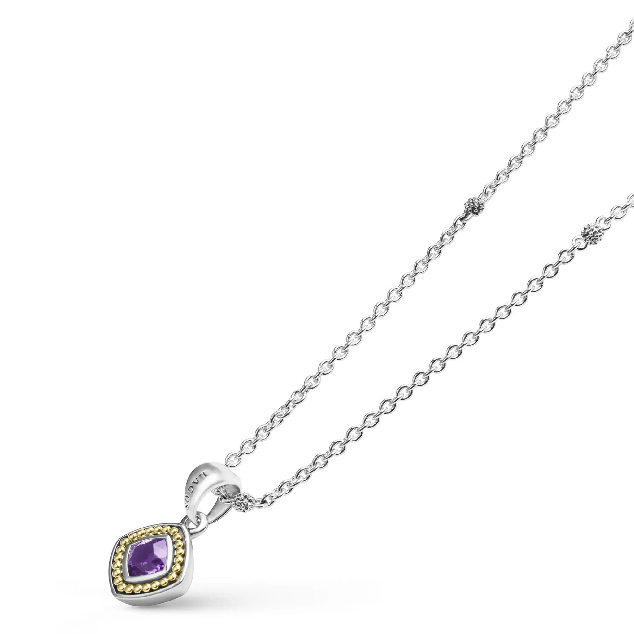 Best Sale LAGOS Amethyst Pendant Necklace