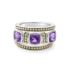 Cheap LAGOS Amethyst Stacking Rings
