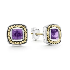 Flash Sale LAGOS Amethyst Stud Earrings