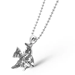 Fashion LAGOS Angel Fish Pendant Necklace