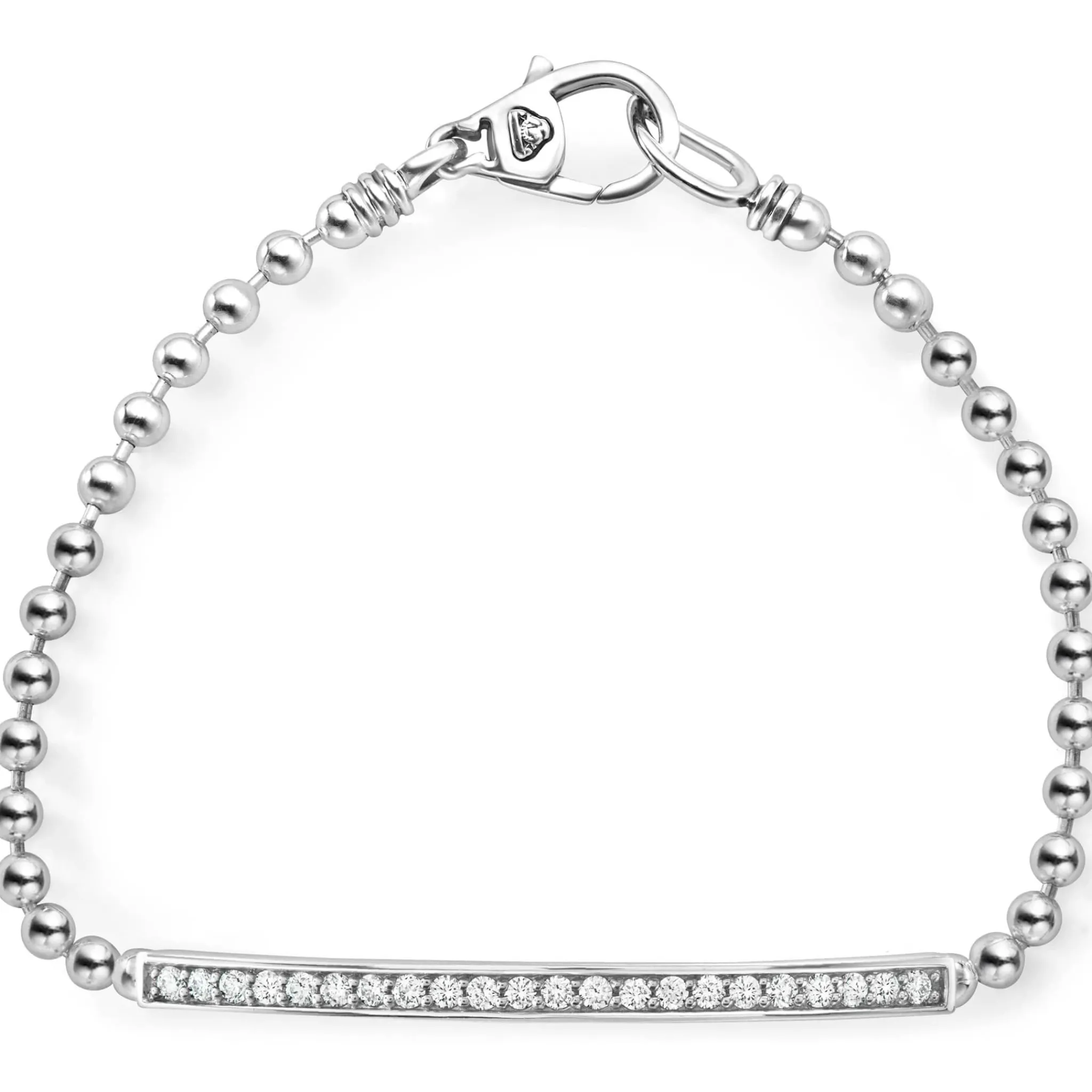 Hot LAGOS Beaded Diamond Bracelet