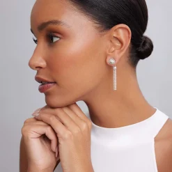 Hot LAGOS Beaded Diamond Stud Earrings