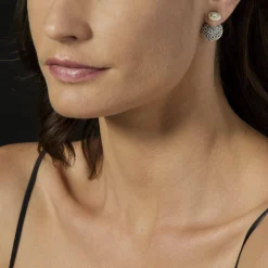 Hot LAGOS Beaded Diamond Stud Earrings