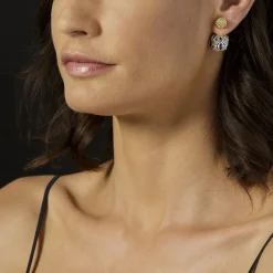 Cheap LAGOS Beaded 18K Gold Stud Earrings