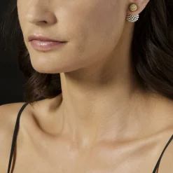 Cheap LAGOS Beaded 18K Gold Stud Earrings