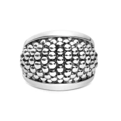 Hot LAGOS Beaded Statement Ring