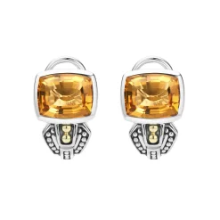 Outlet LAGOS Bezel-Set Citrine Earrings