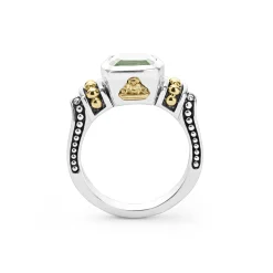 Cheap LAGOS Bezel-Set Prasiolite Ring