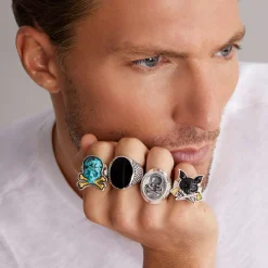 Flash Sale LAGOS Black Agate Krunch Ring