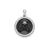 Outlet LAGOS Black Agate Skull Crossbone Amulet