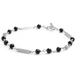 Online LAGOS Black Ceramic Beaded Bracelet