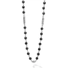 Best Sale LAGOS Black Ceramic Beaded Necklace