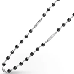 Best Sale LAGOS Black Ceramic Beaded Necklace