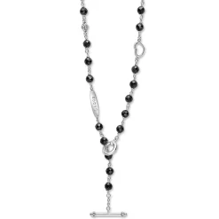 Best Sale LAGOS Black Ceramic Beaded Necklace