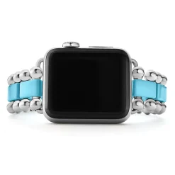 Best LAGOS Blue Ceramic And Stainless Steel Watch Bracelet-38-45Mm