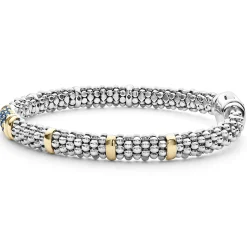 Cheap LAGOS Blue Sapphire Caviar Bracelet | 6Mm