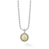 Online LAGOS C Initial Charm Necklace