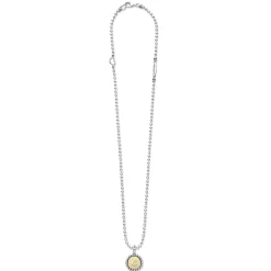 Online LAGOS C Initial Charm Necklace