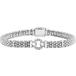 Cheap LAGOS Caviar Beaded Diamond Bracelet Gift Set
