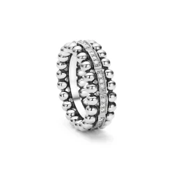 Fashion LAGOS Caviar Beaded Diamond Ring