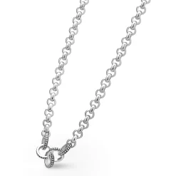 Online LAGOS Caviar Circle Link Necklace