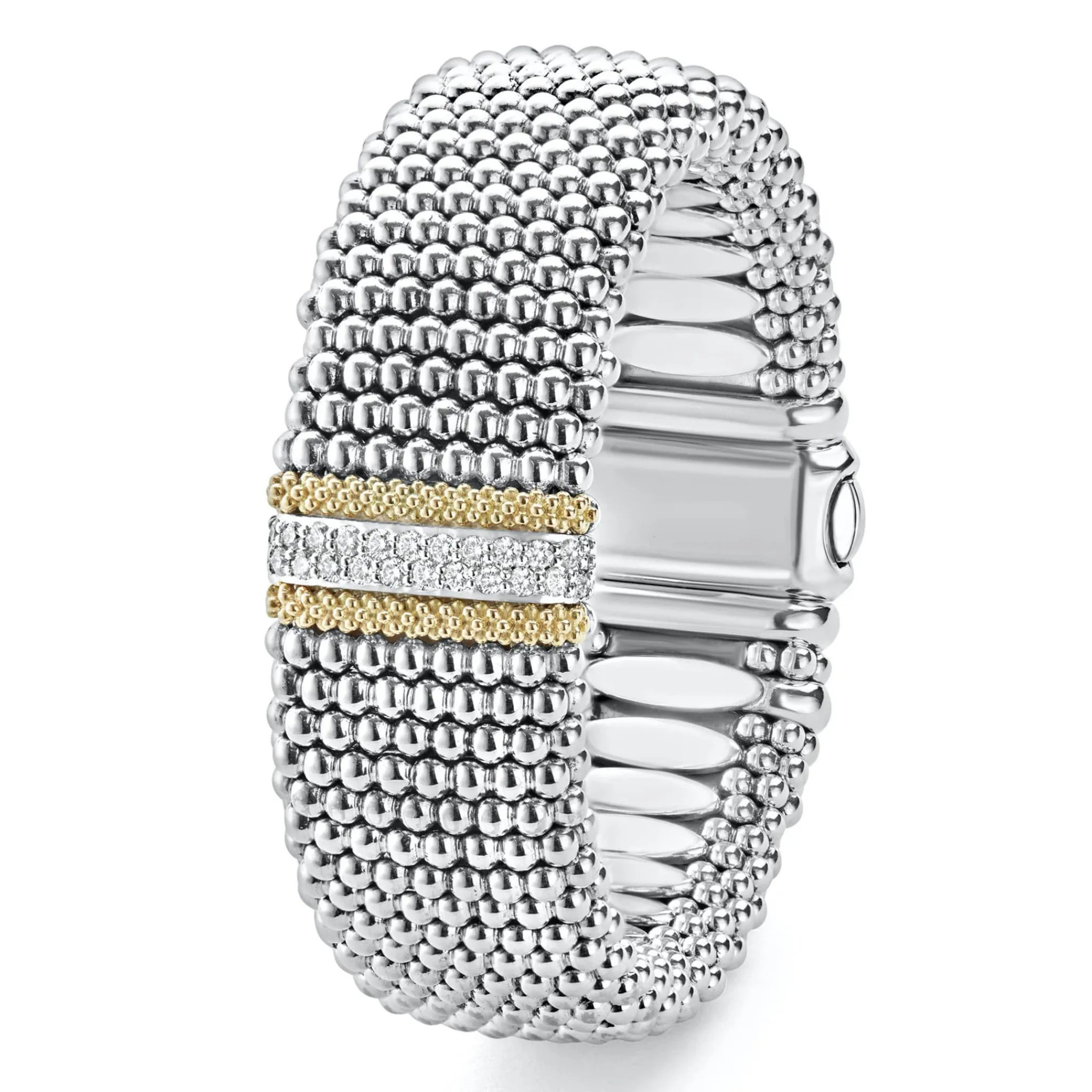 Cheap LAGOS Caviar Diamond Bracelet | 23Mm
