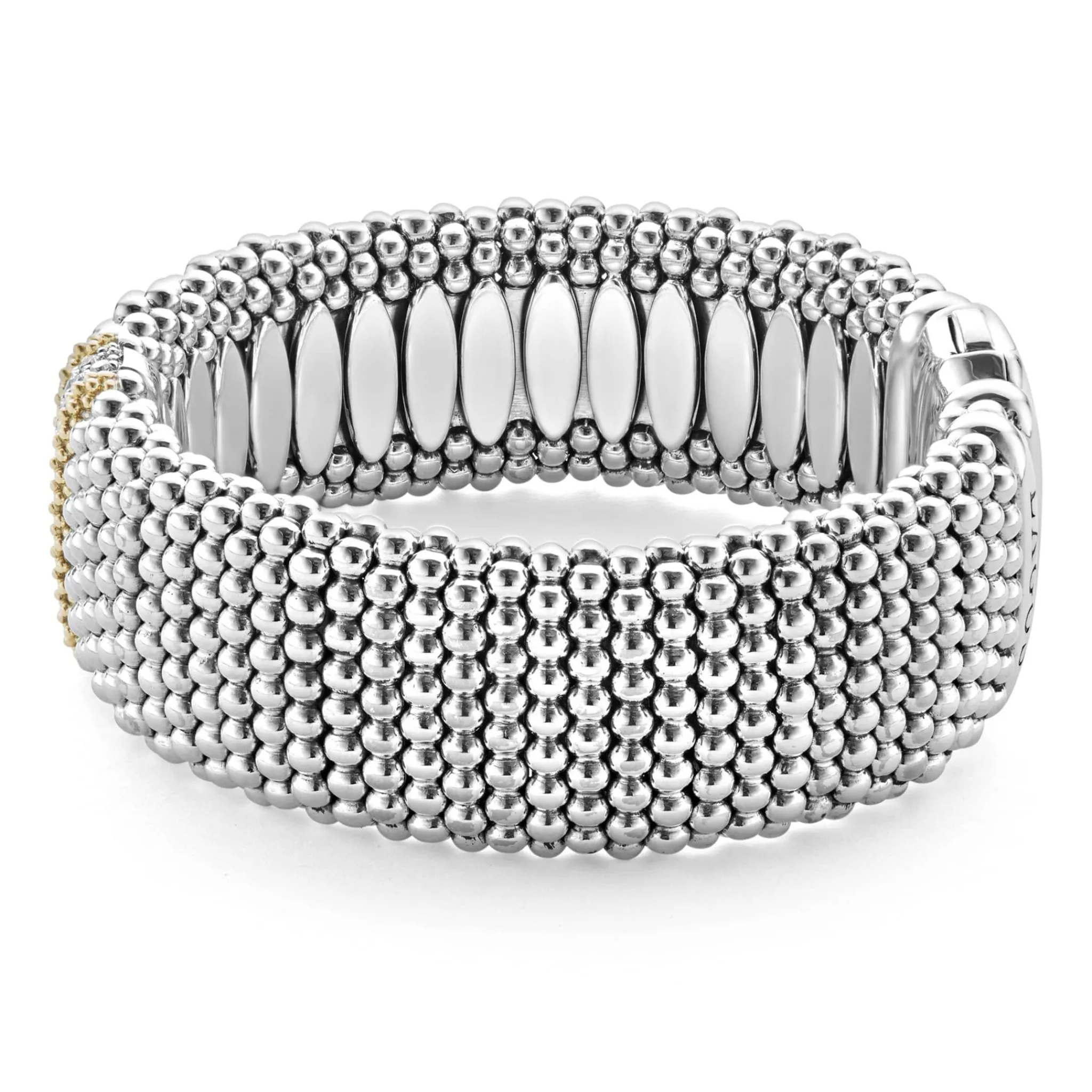 Cheap LAGOS Caviar Diamond Bracelet | 23Mm