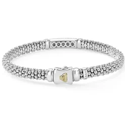 Hot LAGOS Caviar Diamond Bracelet | 6Mm