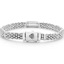 Cheap LAGOS Caviar Diamond Bracelet | 6Mm
