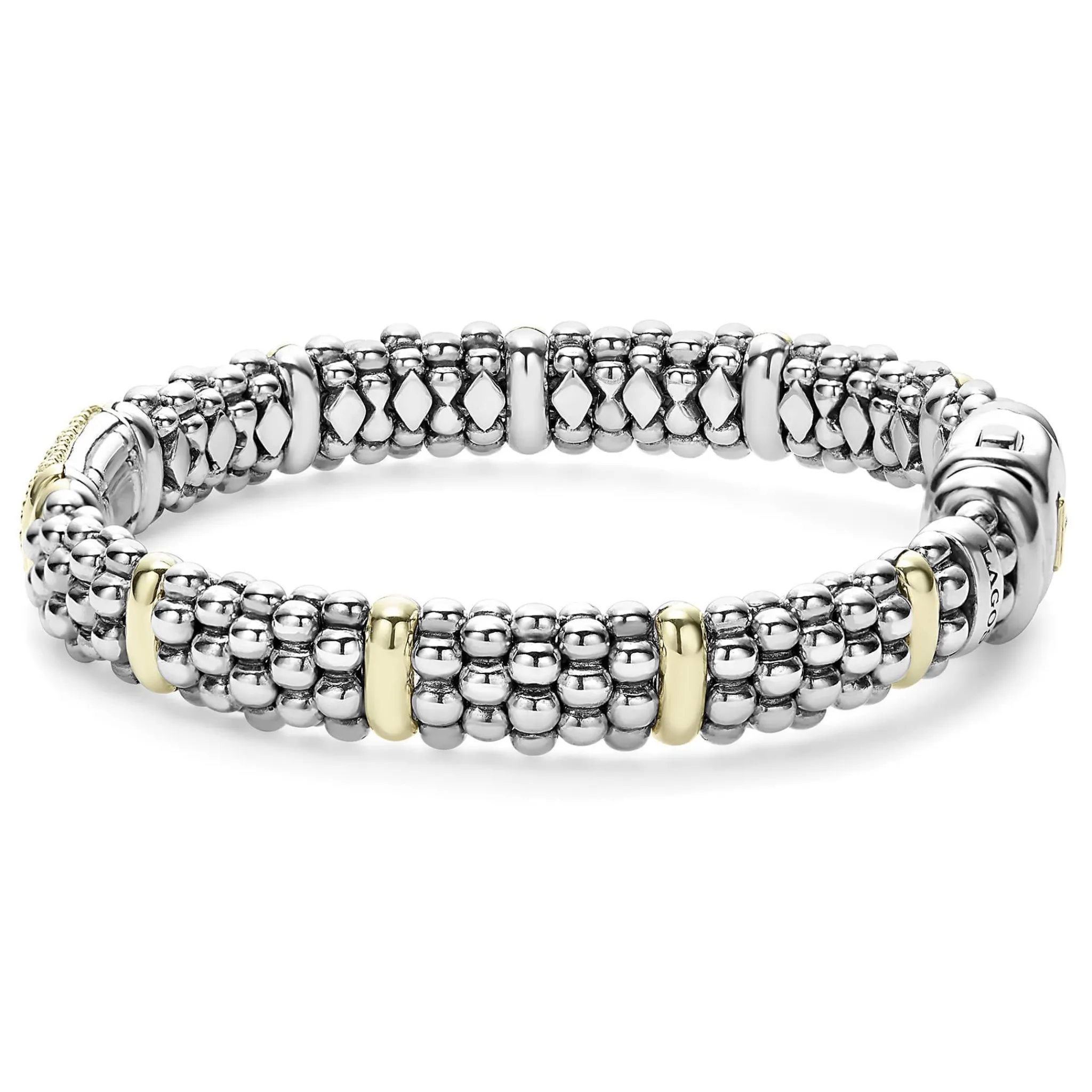 Cheap LAGOS Caviar Diamond Bracelet | 9Mm