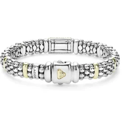 Cheap LAGOS Caviar Diamond Bracelet | 9Mm