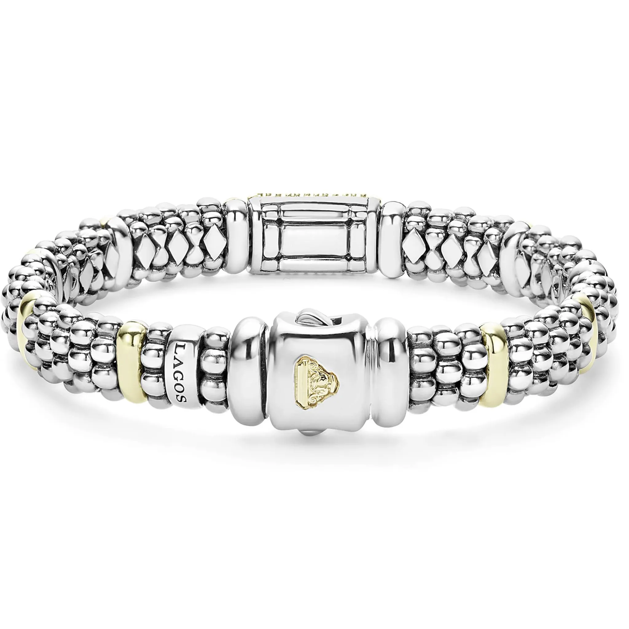 Cheap LAGOS Caviar Diamond Bracelet | 9Mm